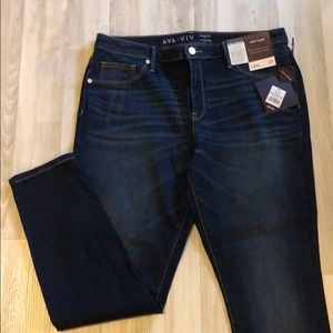 NWT ankle jeggings 14W